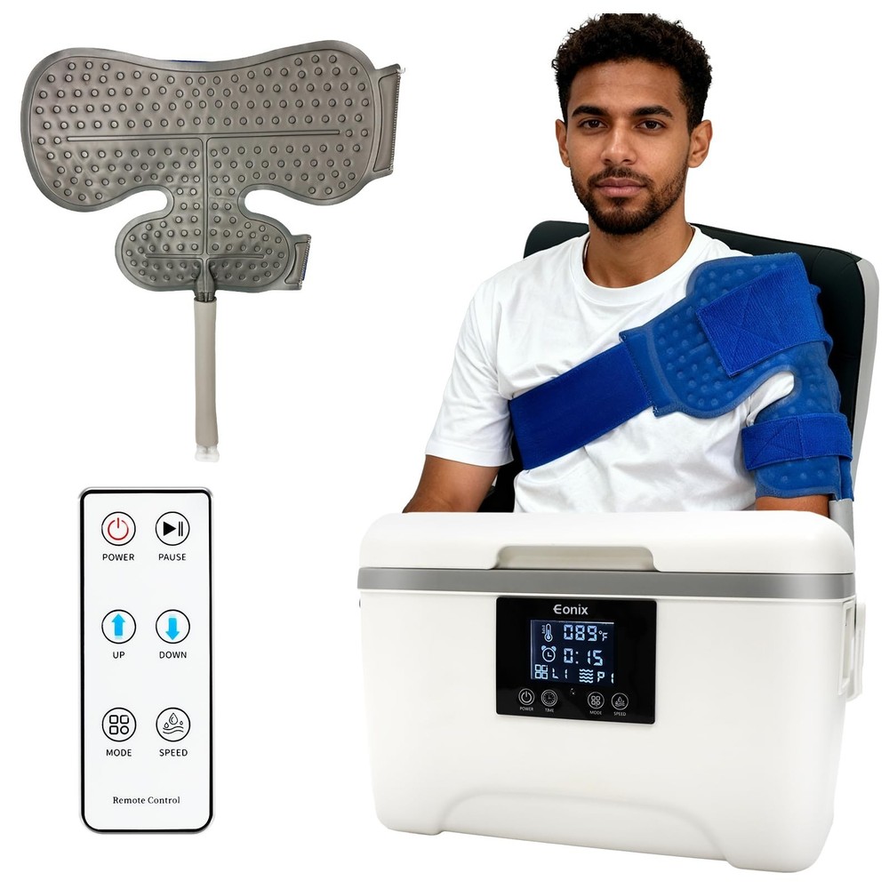 EONIX Cold Therapy Machine with Programmable Timer,Compact and Portable Ice M...