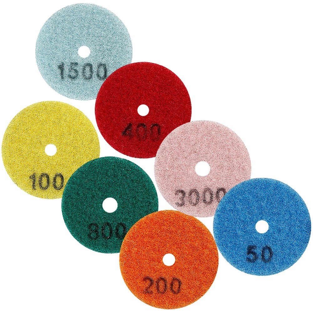 Precise 50mm Diamond Sanding Disc for Ceramic Tile Polishing Dry Grinding