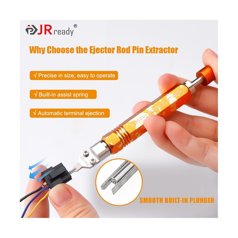 JRready ST5262 2Pcs Molex Micro Fit Extractors Microfit Terminal Release Tool...