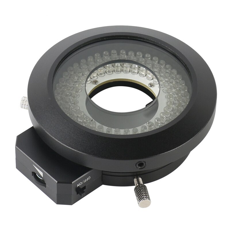 Adjustable Microscope Ring Polarizer Light Source 120pcs LED Dia. 62mm Polarizer