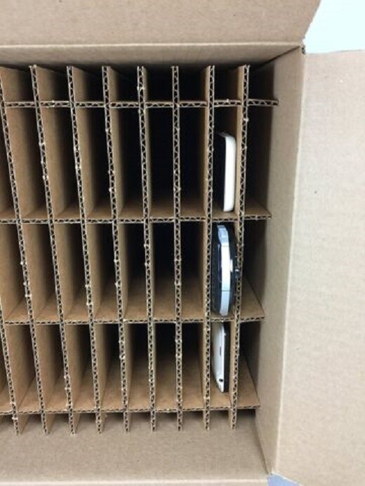 Cell Phone Smartphone Iphone Android 42-48 COUNT Bulk Shipping Storage Box Kit