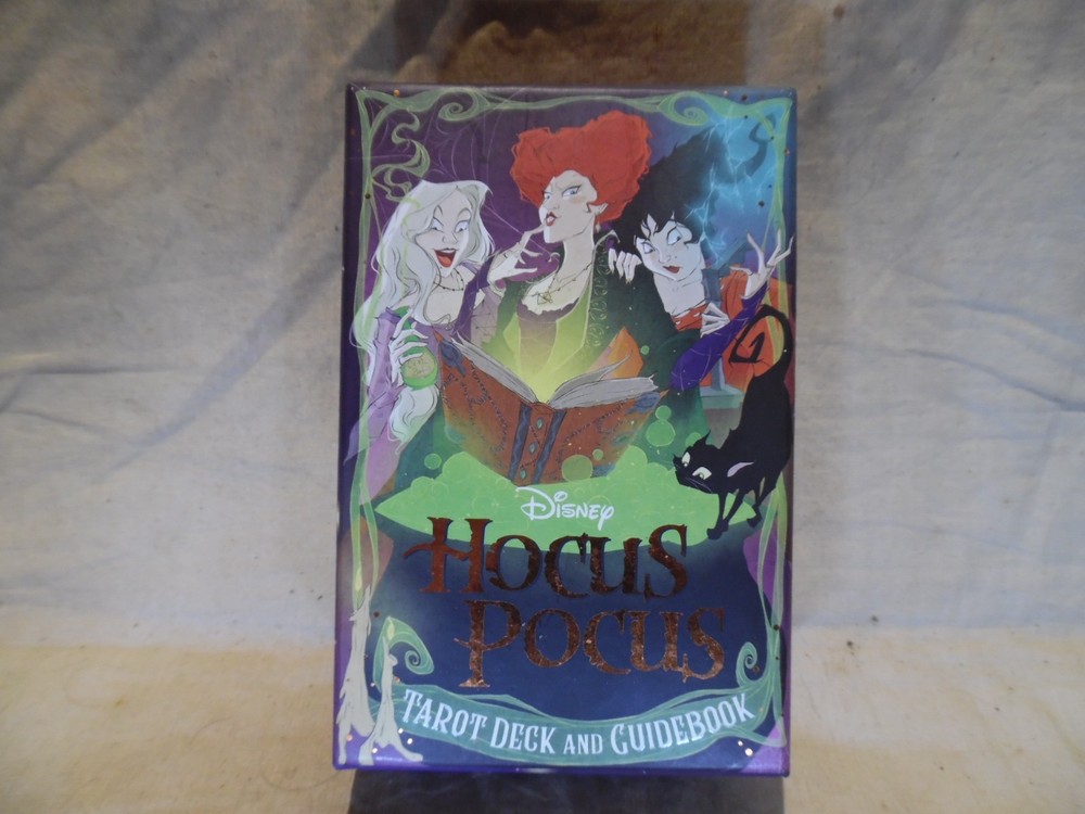Hocus Pocus Tarot Deck – Disney – Complete Cards & Book – Opened