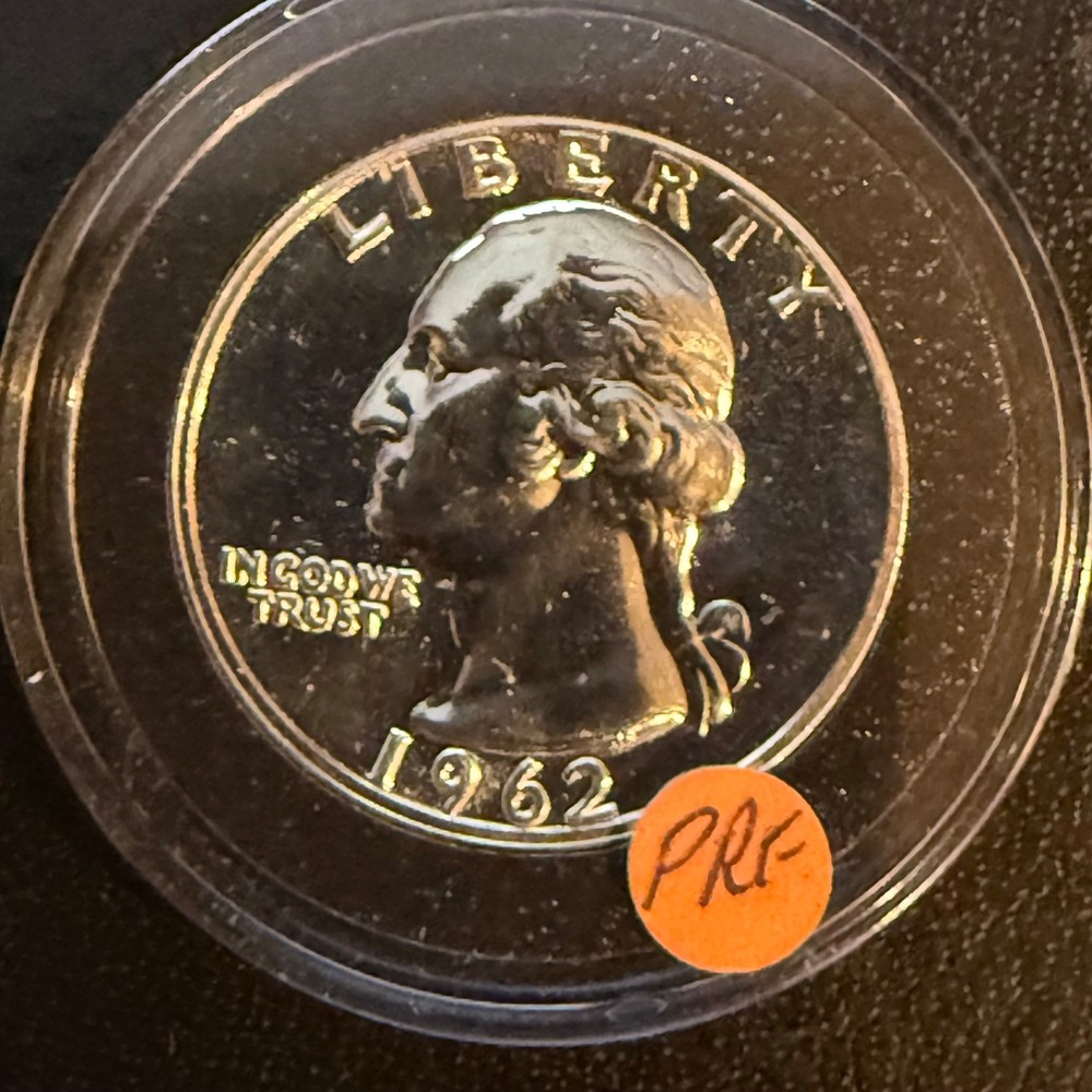 1962 25C (Proof) Washington Quarter