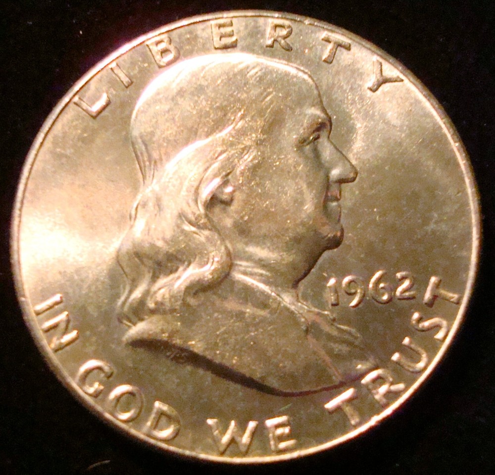 1962 FRANKLIN HALF DOLLAR