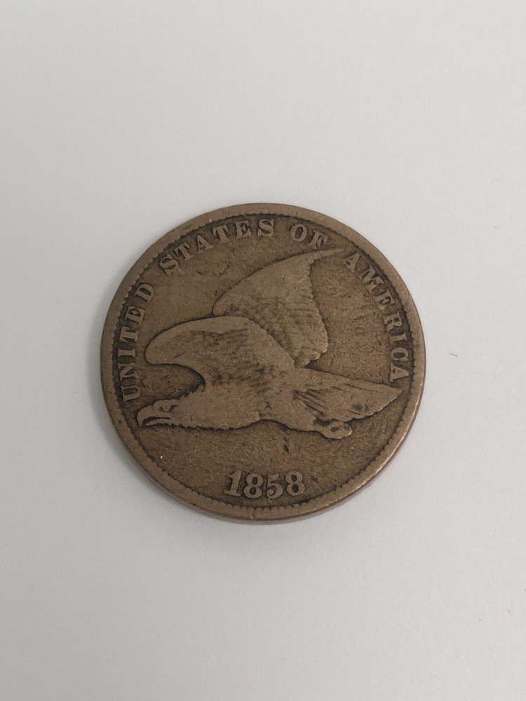 1858 FLYING EAGLE CENT