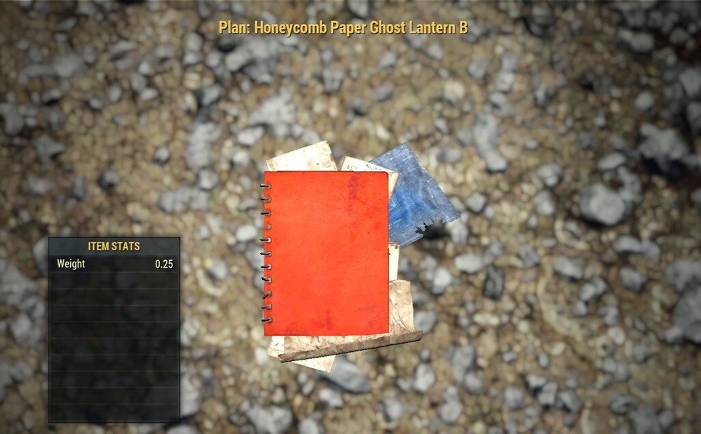 (Xbox) Honeycomb Paper Ghost Lantern B Plan