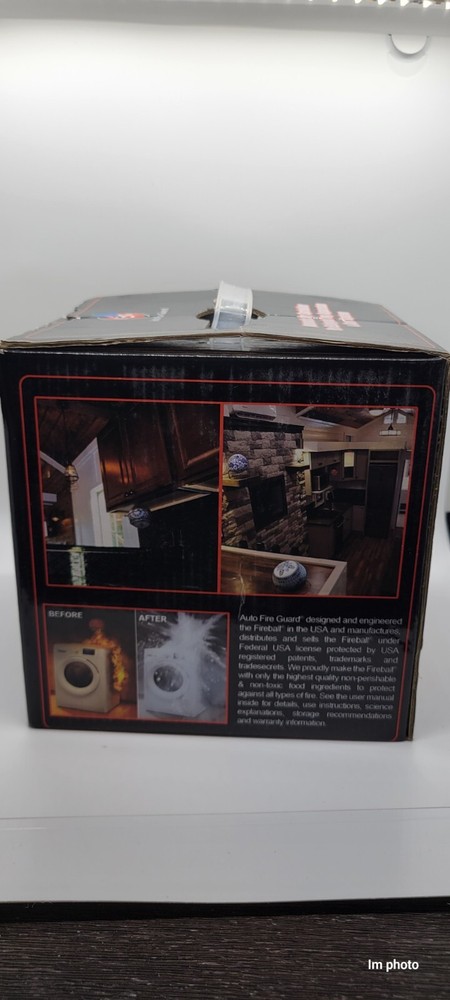 AFG Fire Extinguisher Ball Auto Fire Dry Powder With Support Tool