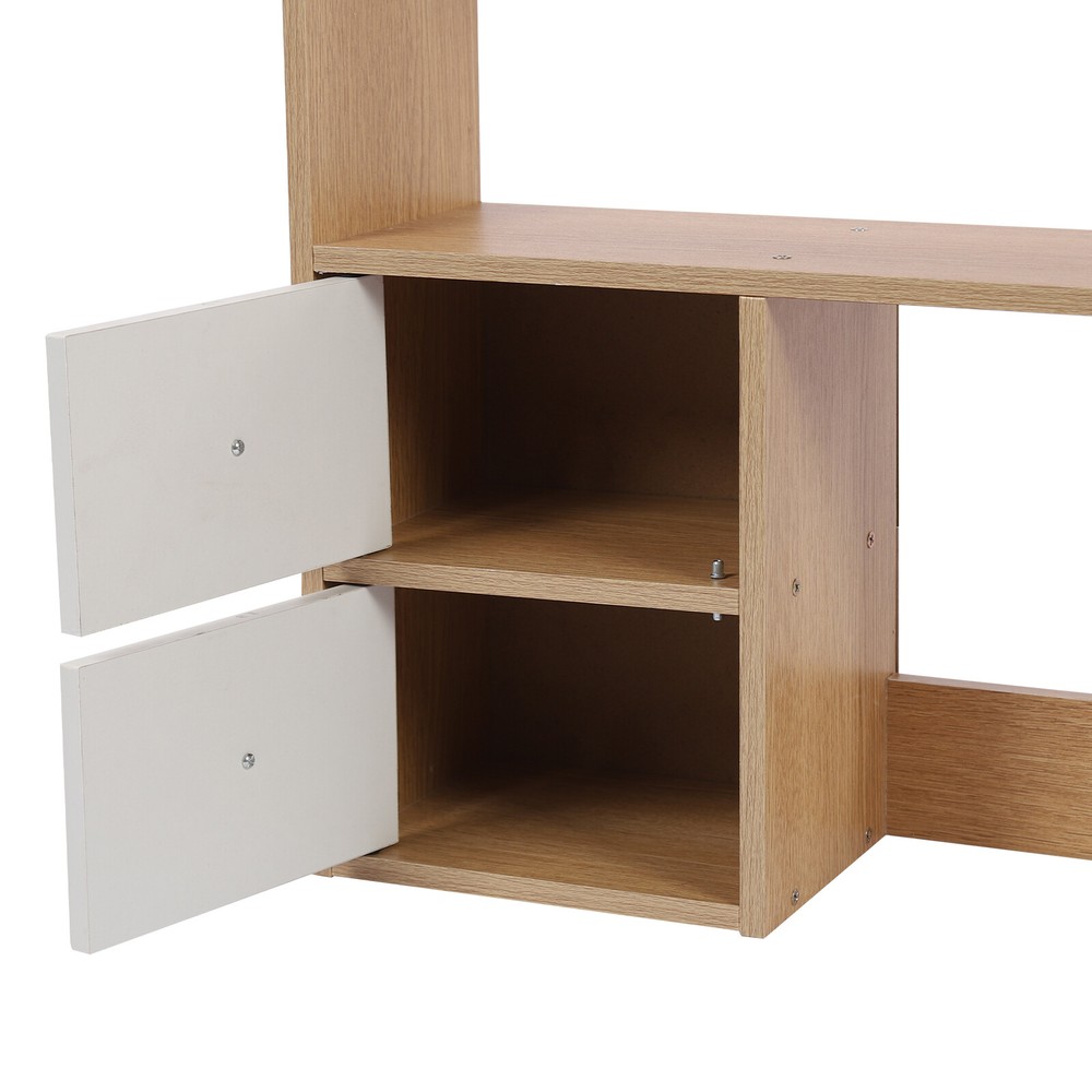 Storage Rack Desktop Storage Rack Desk Bookshelf Organizer Self Home/Office