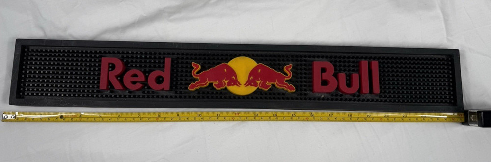 Red Bull Rubber Rail Bar Mat