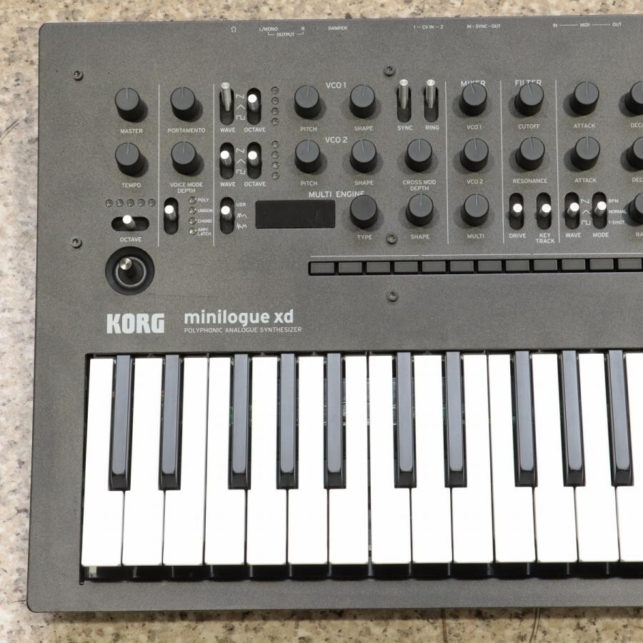 KORG minilogue xd Polyphonic Analog Synthesizer Multi-engine 37-keys Sequencer