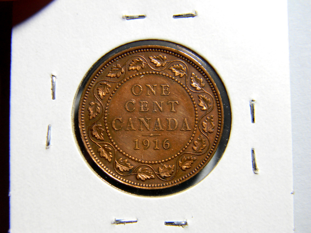 Canada 1916 One Cent (02570)