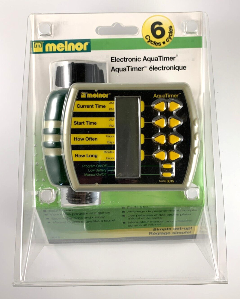 Melnor 6 Cycle Electronic AquaTimer | Simple Set-Up | NEW