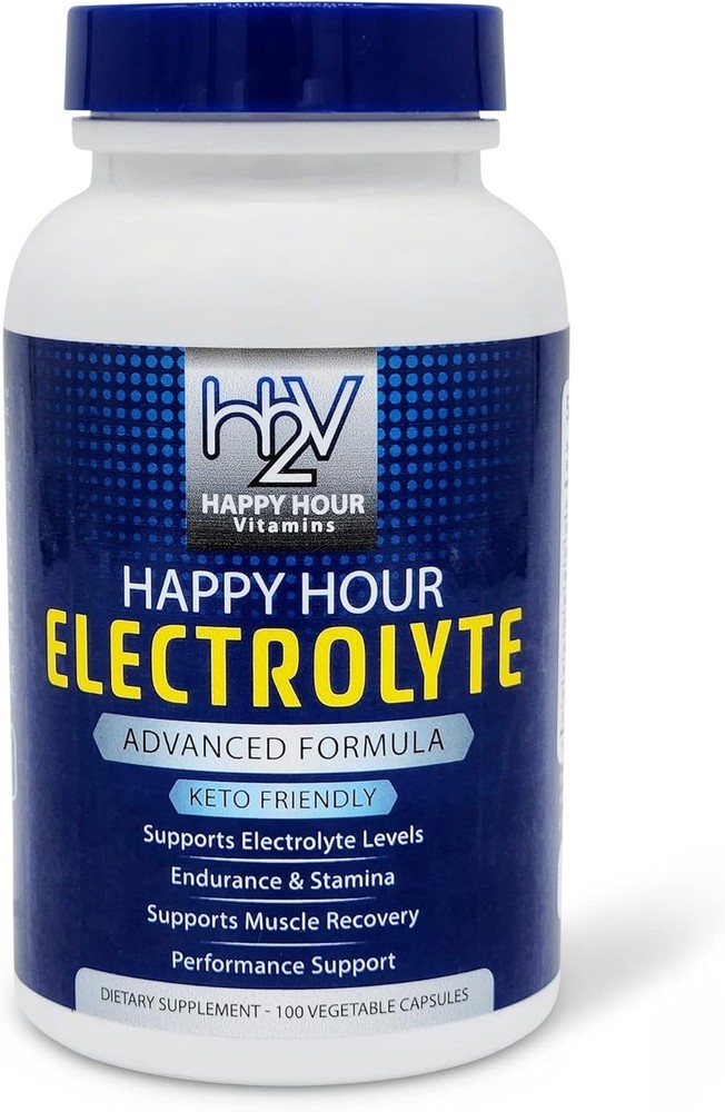 Electrolyte Pill- 100 Pills- Dehydrat, Muscle crping, Performance,