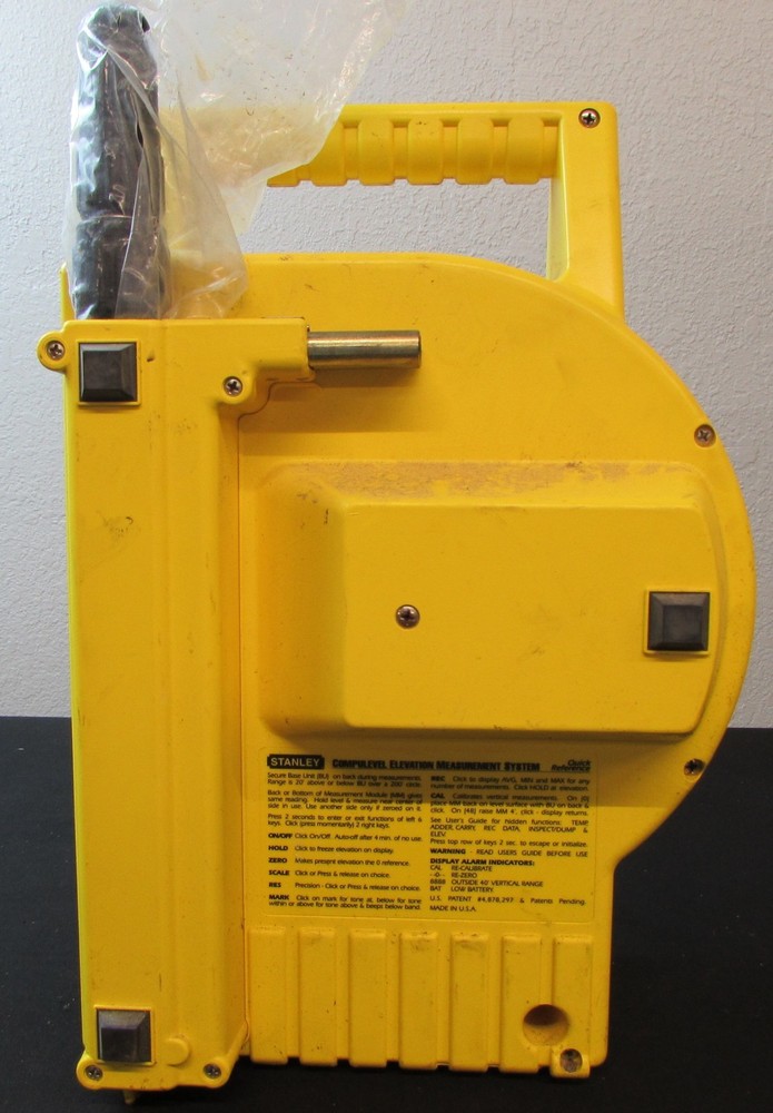 PRE-OWNED Stanley Compulevel Elevation Construction Measurement System 35-100