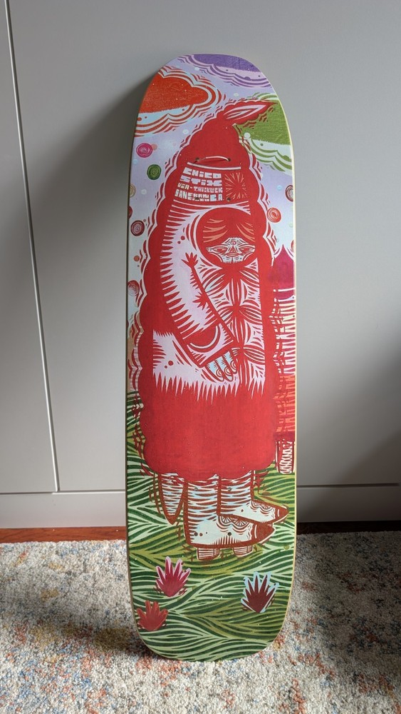 Chico Stix  Skateboard Deck Campbell Thomas