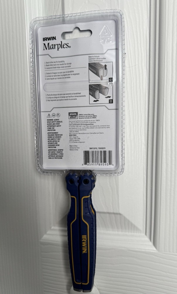 Irwin Marples 25mm 1-inch Folding Pocket Chisel