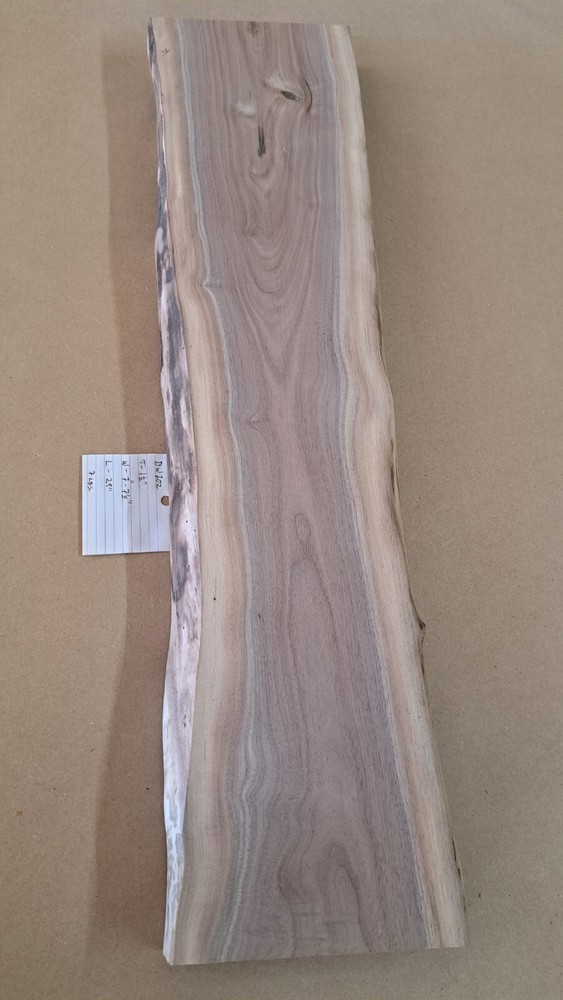 Live Edge Black Walnut Slab
