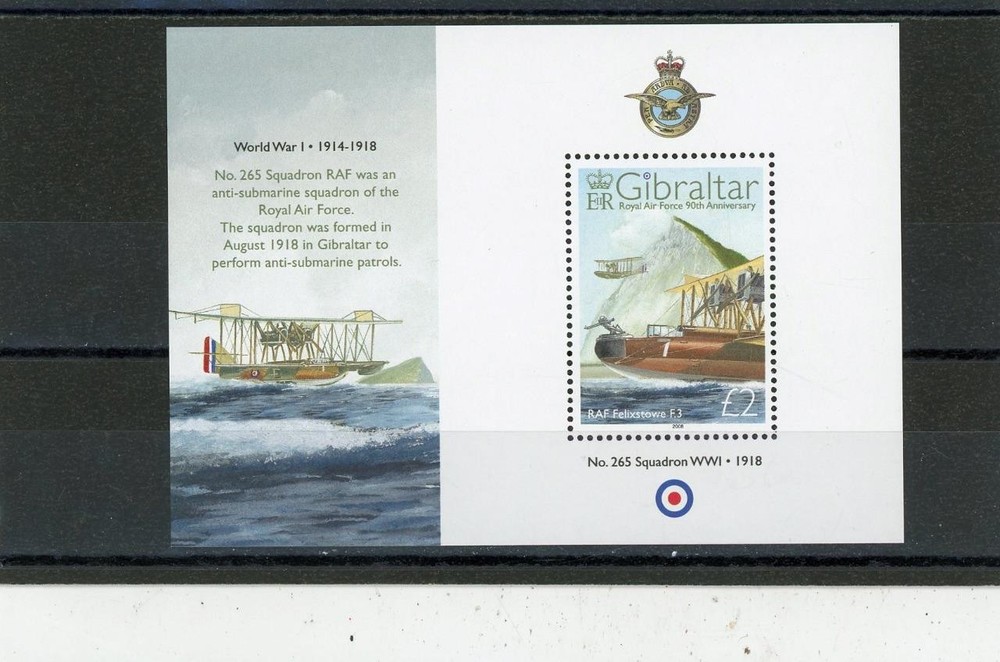 Gibraltar 2008 Planes Scott# 1141 Mint NH