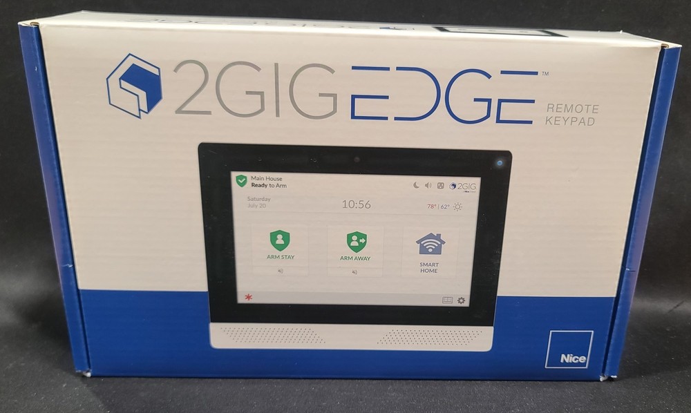 2GIG-EDG-RK Secondary EDGE Remote Keypad | 7" WiFi Touchscreen Security Control