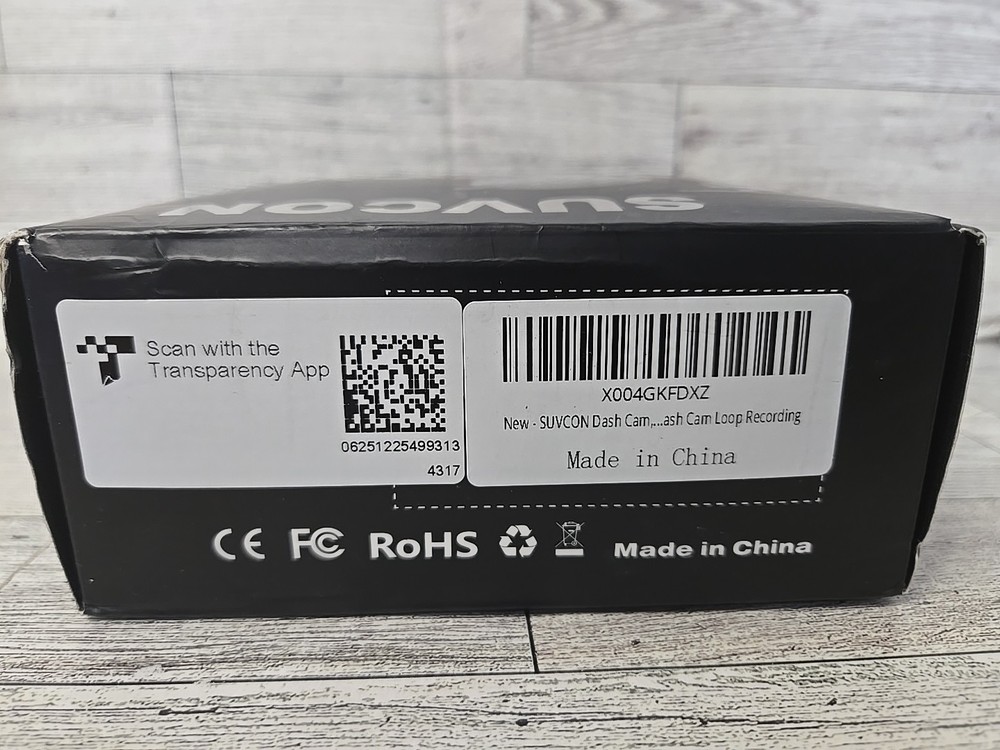 Suvcon Three Channel Dash Cam, Free Shipping