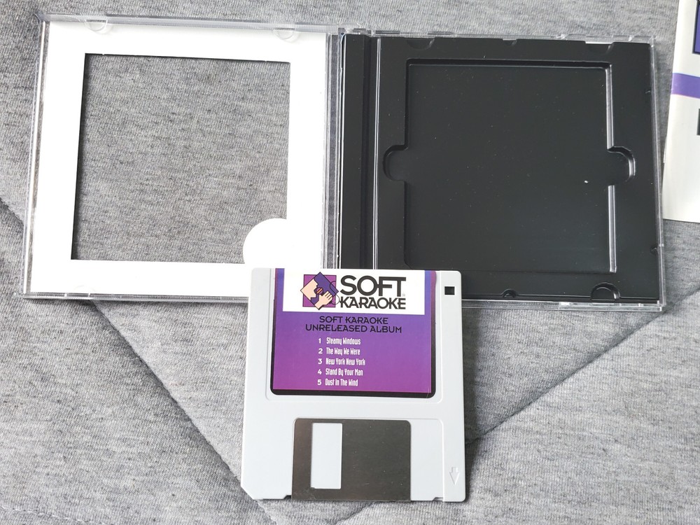 Vintage 1993 big box PC software - SOFT KARAOKE - complete retro MIDI programTun