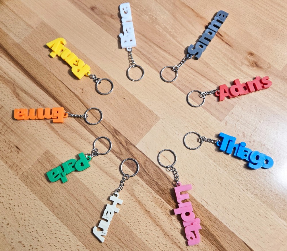 Custom Name Keychain Personalized