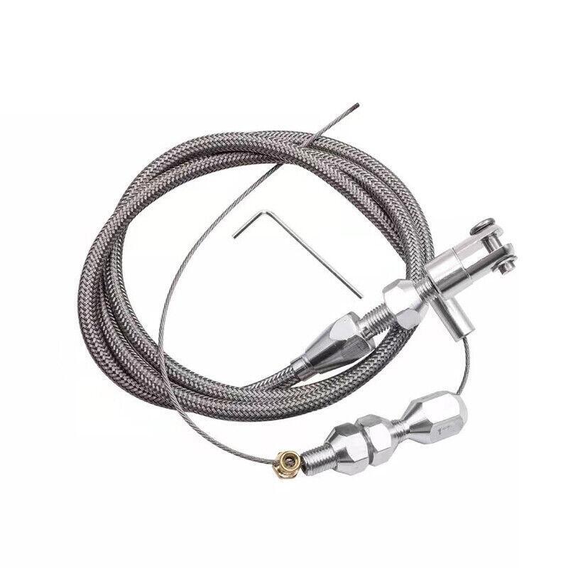 36" Length Adjustable Throttle Cable Accelerator Cable Car Universal Replacement