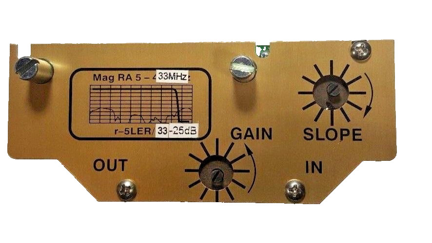 Magnavox 5LER-33/25DB CATV Line Extender Return Module 25dB Gain
