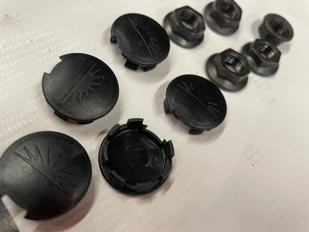 Sunrace Plastic Bicycle crank bb bolts and  Covers