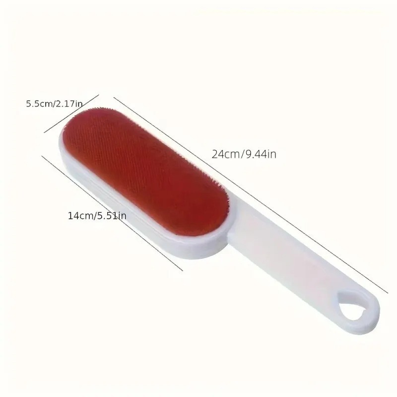 1pc Evercare Magic Double Sided Lint Brushes White Handle