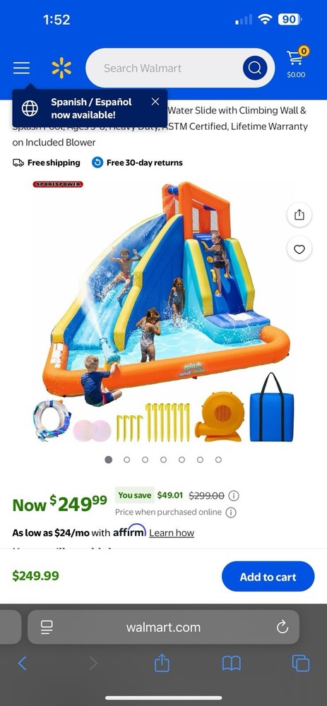 Used Splash And Slide