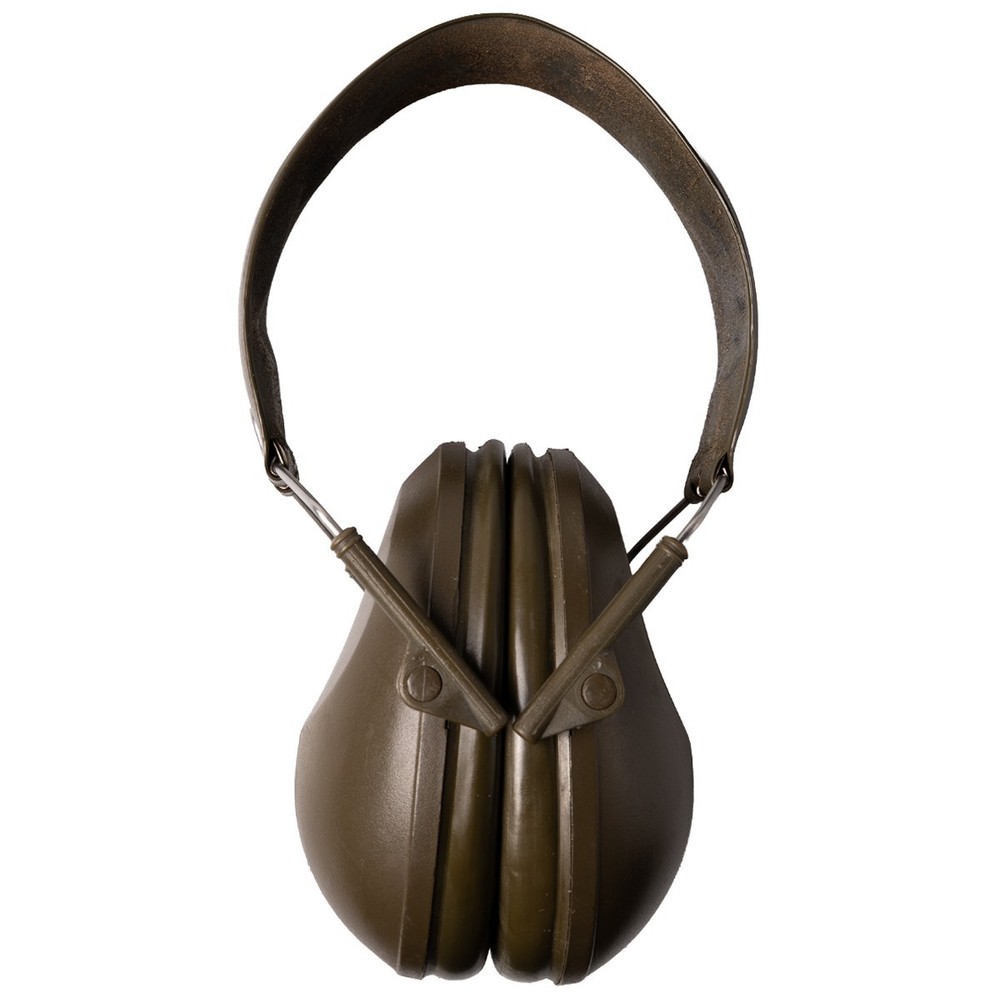Original British Army 3M Peltor Ear Defenders - Olive Grade 2 Hearing Protector