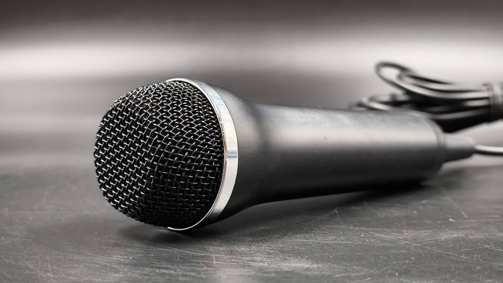 Guitar Hero Microphone Used Working Black