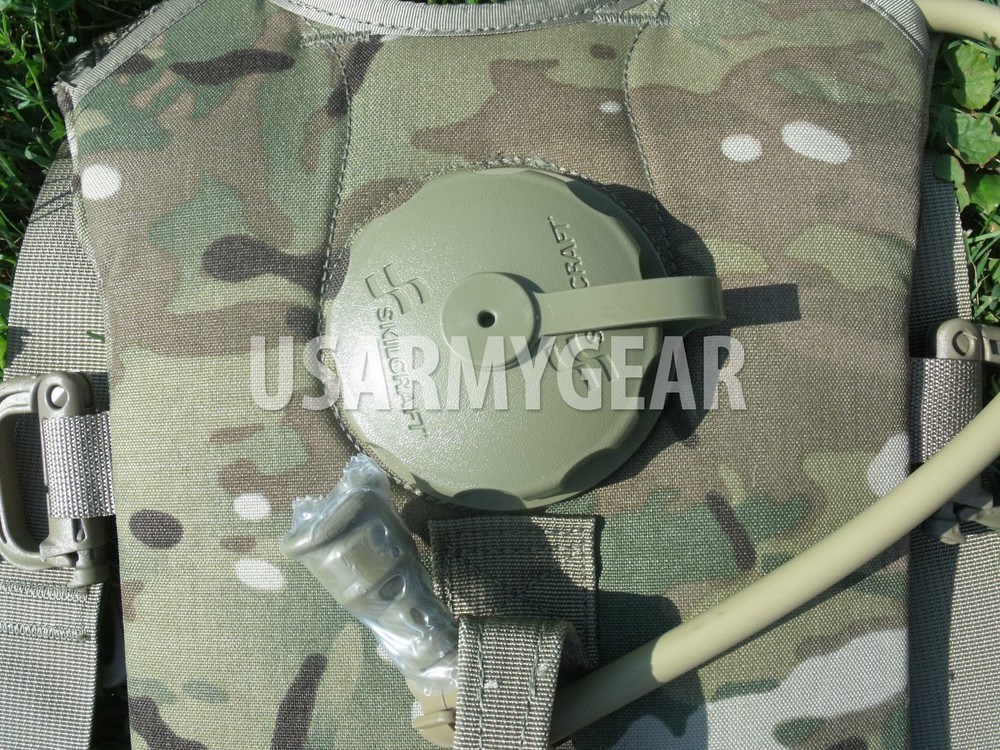 US MOLLE II Multicam Hydration System Carrier or 100 oz 3L Bladder Bag Back Pack