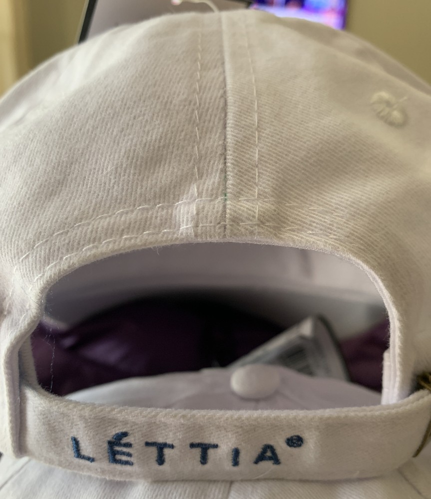 Lettia Baseball Cap Hat White