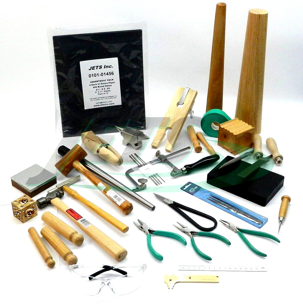 Metalsmith Tools Kit Beginners -Apprentice Metalsmithing Jewelry Making Tool Set