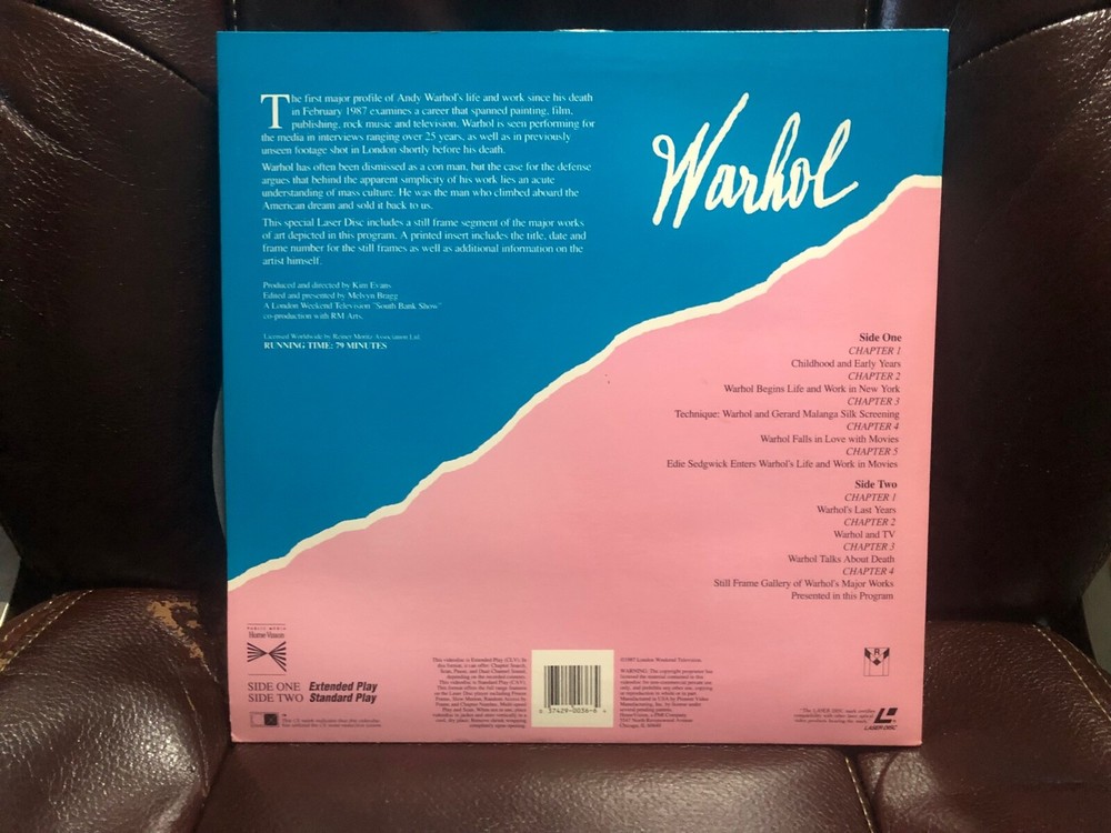 Warhol 12" Laserdsic