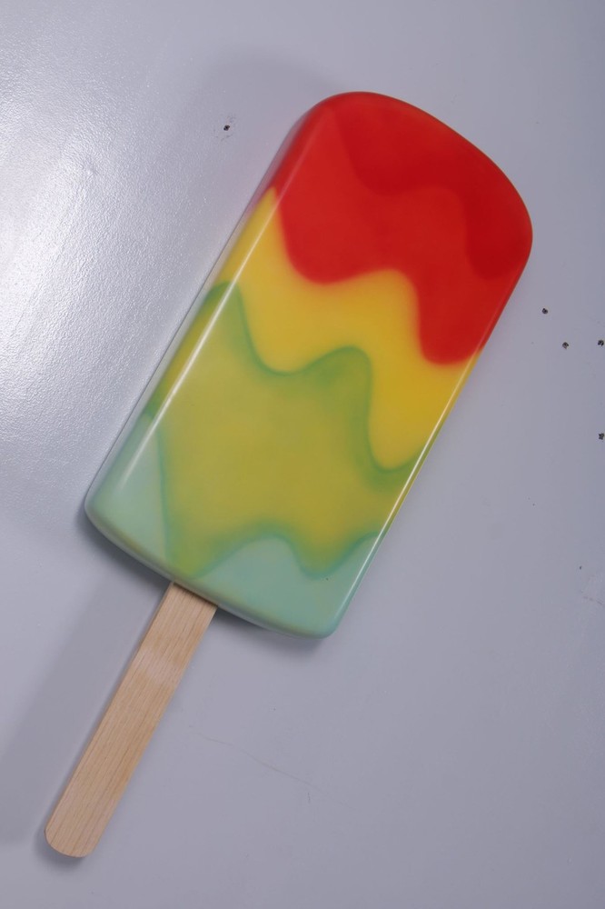 Hanging Rainbow Ice Cream Popsicle Over Sized Statue Restaurant Theme Prop Decor
