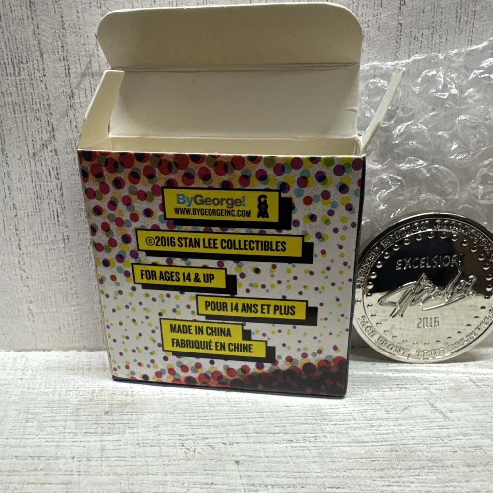 Stan Lee Excelsior Coin New In Box 2016