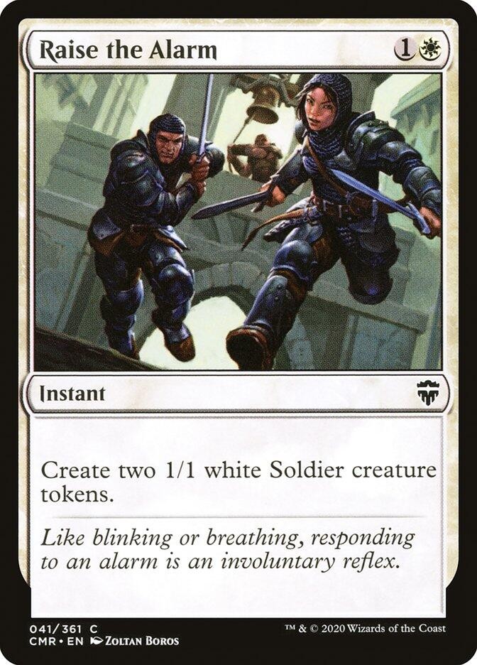 Raise the Alarm Commander Legends 41 MTG LP
