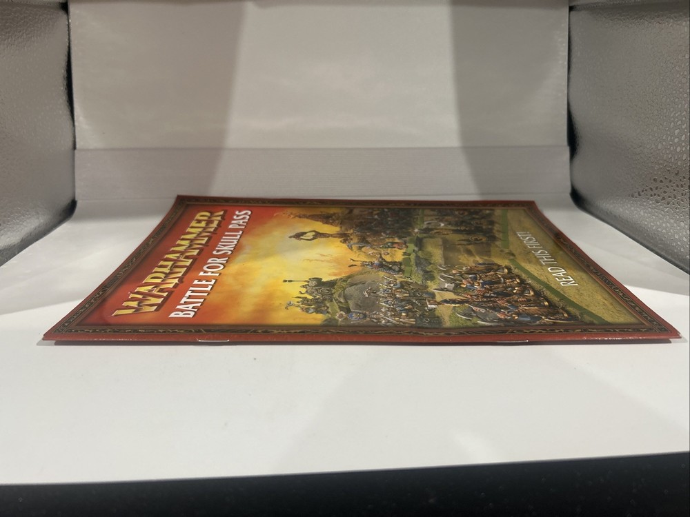 Battle For Skull Pass Warhammer Fantasy Book Read This First Games Workshop