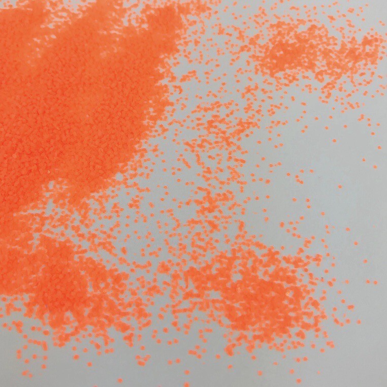 Neon Orange Glitter, 1/40"