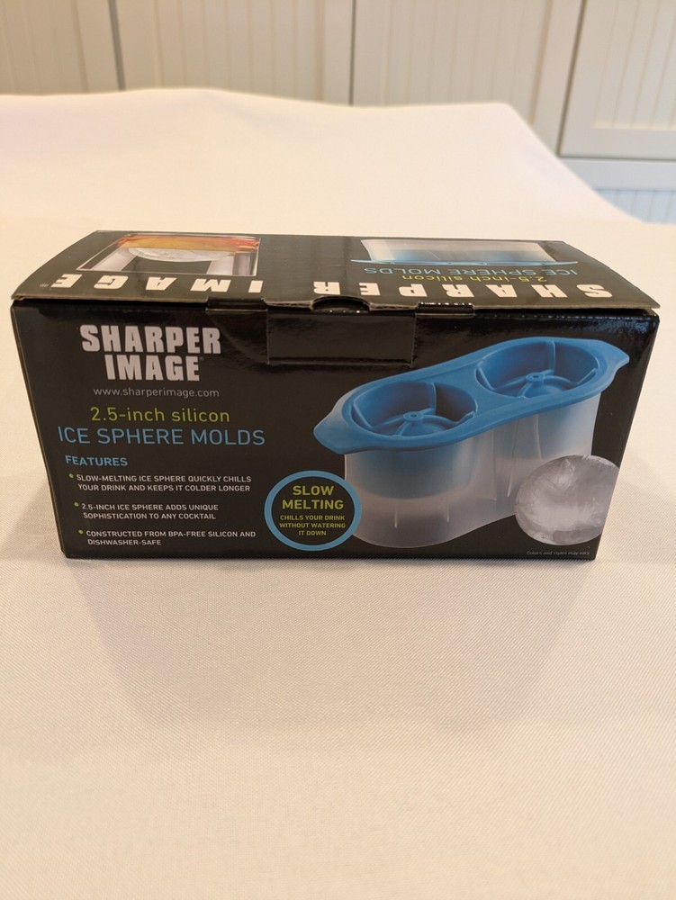 Sharper Image 2.5" Silicone Ice Sphere Mold Brand New