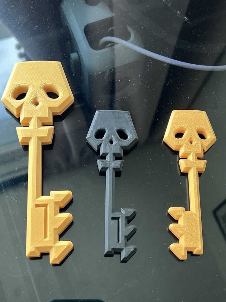 3D printed Borderlands Key Prop