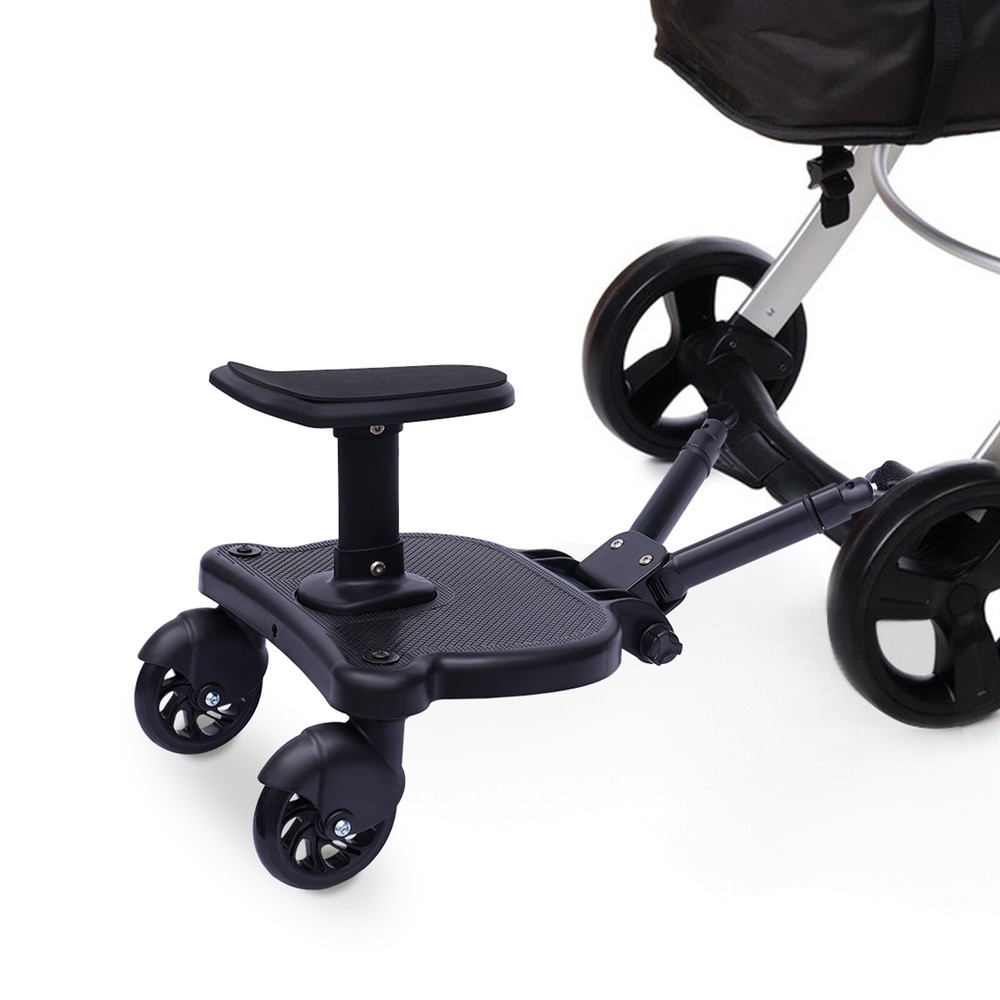 Universal 2 in 1 Stroller Ride Board &Detachable Seat, Stroller Glider board US~