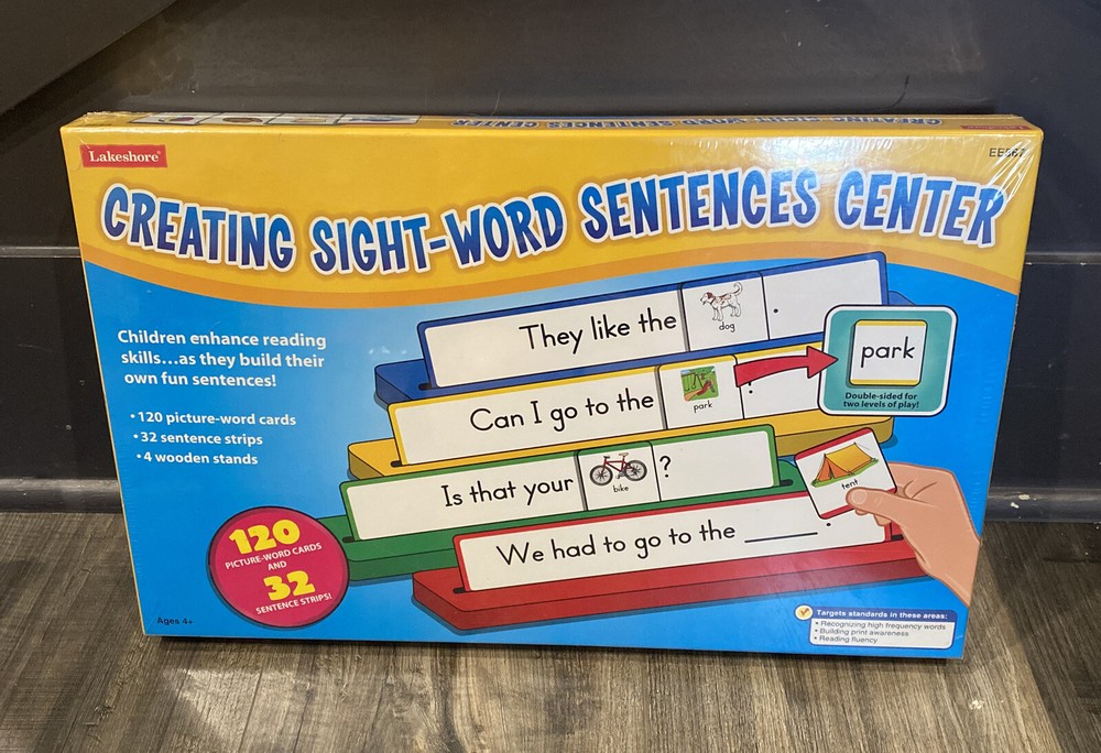 Lakeshore Creating Sight-Word Sentences Center #EE567