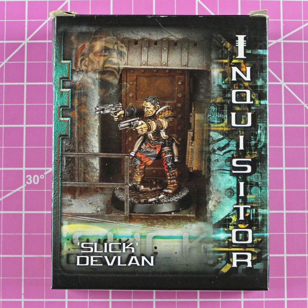 Inquisitor Slick Devlan, Metal - OOP - Games Workshop Warhammer 40K 54mm