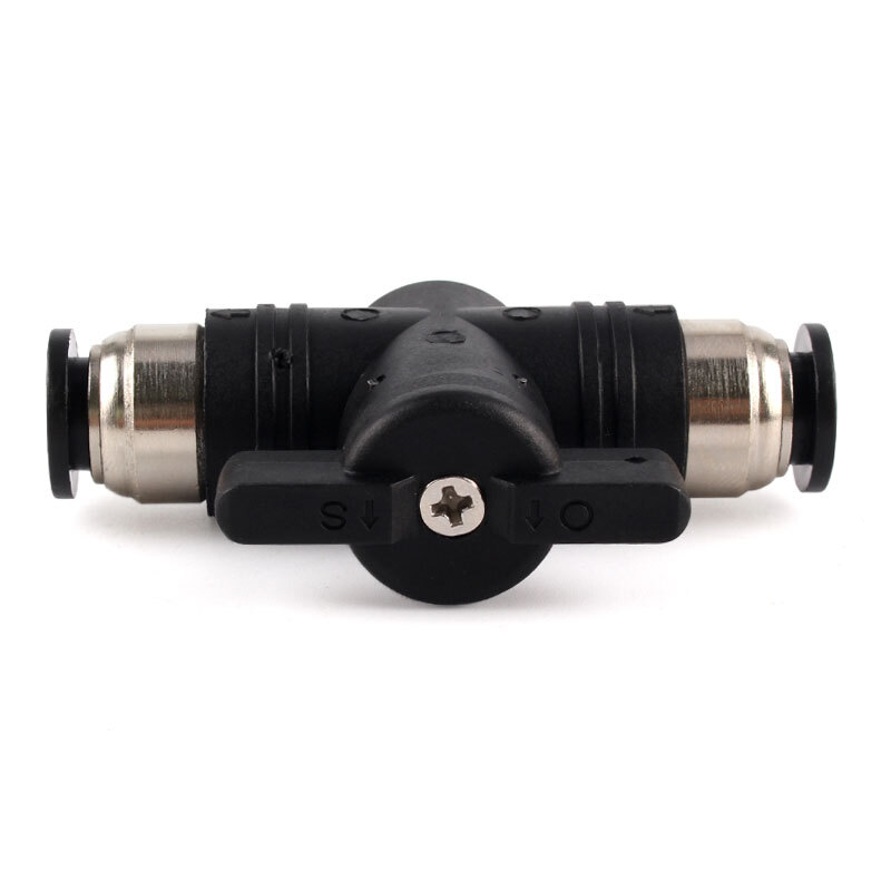 4mm-12mm Pneumatic Push Quick Joint Connector BUC Hand Valves Switch Plastic