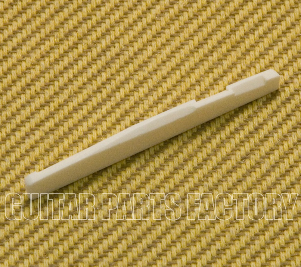 BS-SD012 Pre-shaped Compensated Bone Acoustic Guitar Saddle Bleached