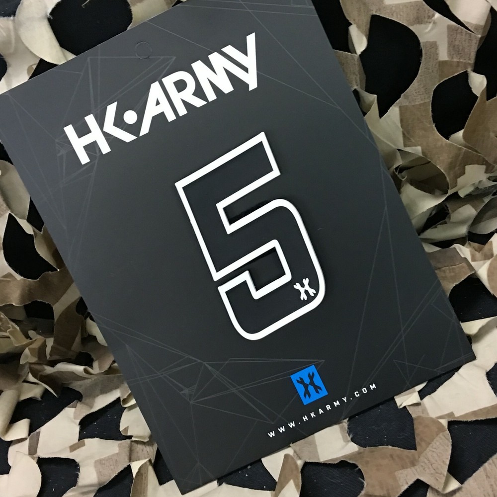 NEW HK Army Rubber Patch - Number 5
